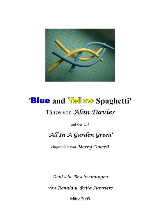 Ronald u. Bita Harriers - Blue and Yellow Spaghetti (Duitse bundel)