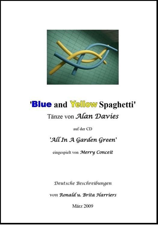 Blue and Yellow Spaghetti (Duits Boek)