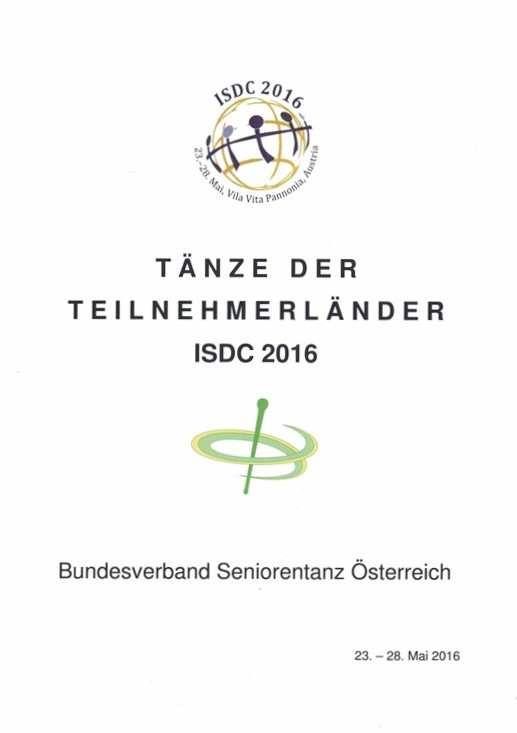 ISDC 2016 - Tânze Der Teilnehmerländer (Duits boek)