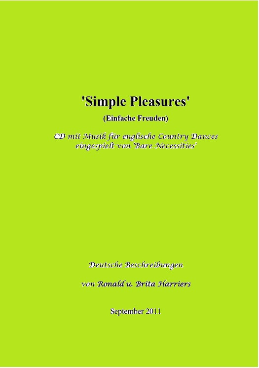 Ronald u. Brita Harriers - Simple Pleasure (Duits Boek)