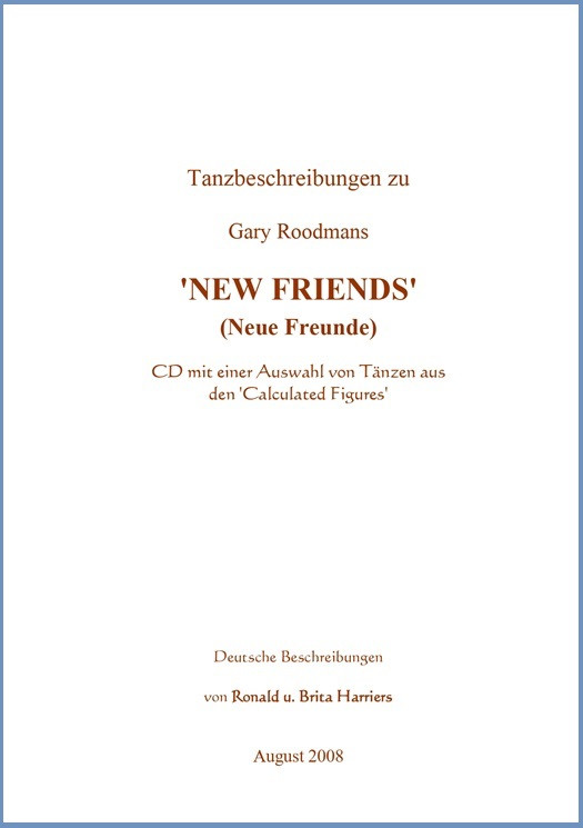 Ronald u.Brita Harriers - New Friends - Duits Boek