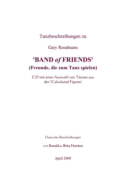Ronald u. Brita Harriers - Band of Friends (Duits boek)